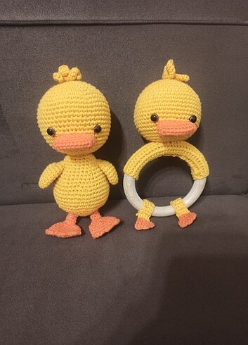 Amigurumi bebek çıngıraklı