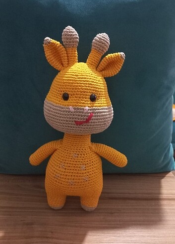 Diğer Amigurumi zürafa