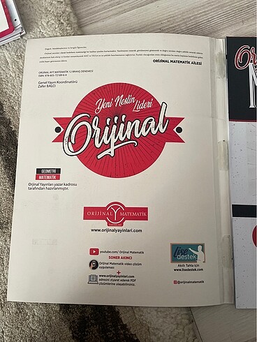 ayt matematik denemesi orijinal yayınları
