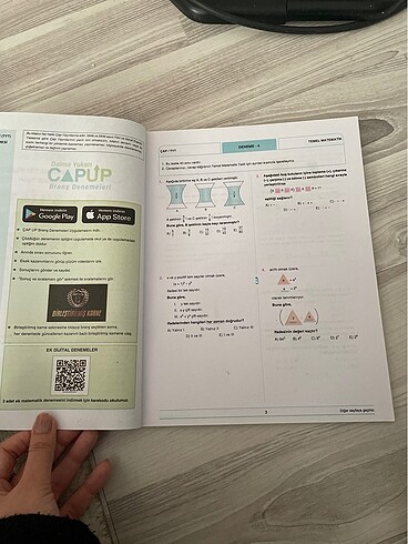  çap yayınları tyt matematik denemesi