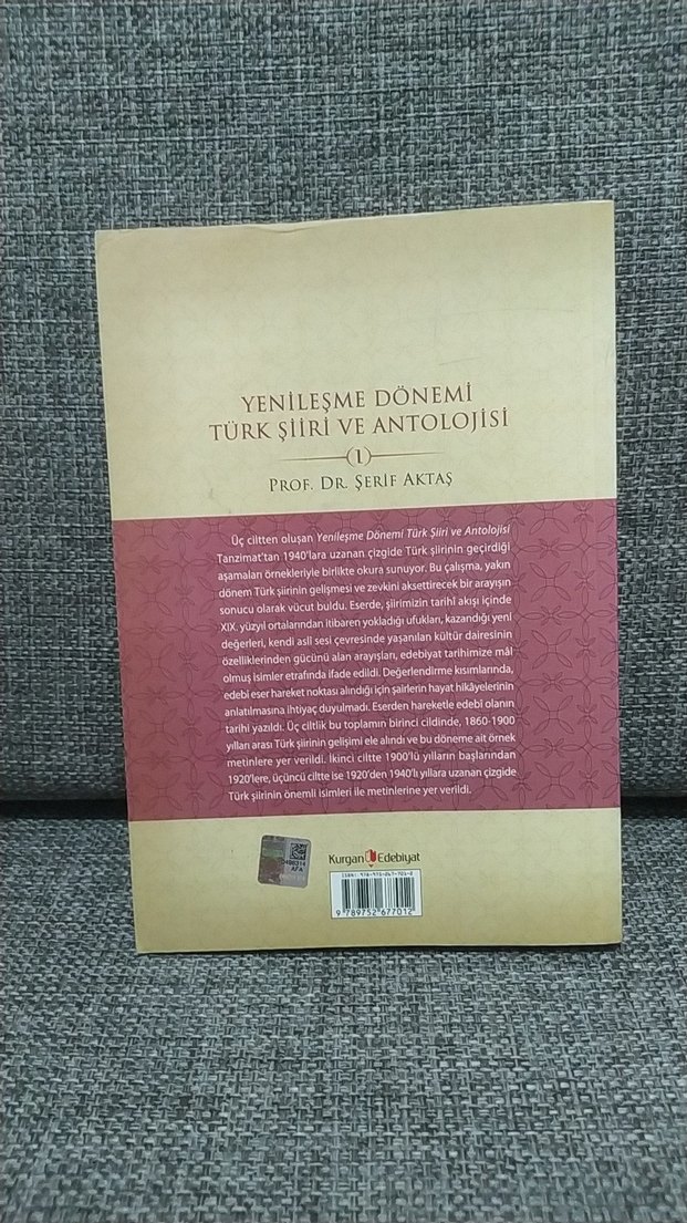 Şerif Aktaş Yenileşme Dönemi Türk Şiiri ve Antolojisi 1 - Görsel 2