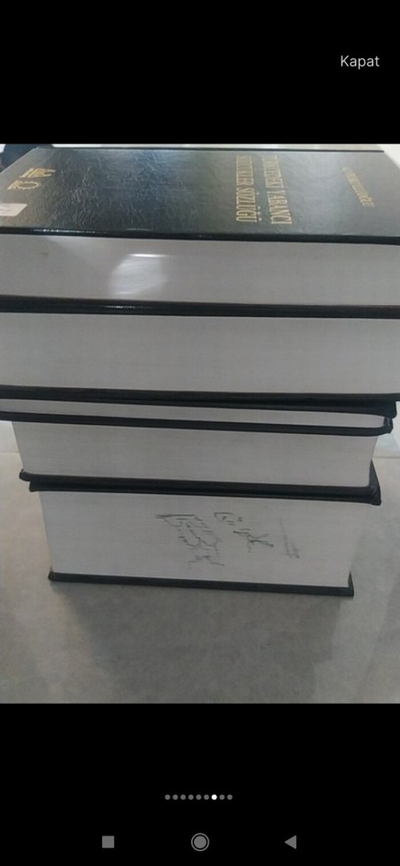 Ali Püsküllüoğlu Türkçe Sözlük Seti - Görsel 3