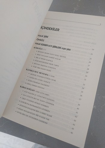 Halk ve Divan ile Tanzimat'tan Günümüze Türk Şiiri Seti antoloji - Görsel 6