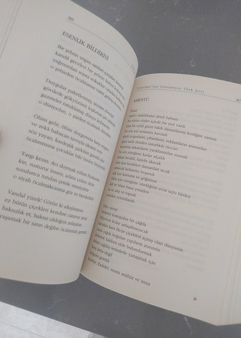 Halk ve Divan ile Tanzimat'tan Günümüze Türk Şiiri Seti antoloji - Görsel 4