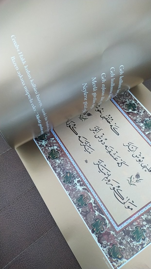 Erzurumlu İbrahim Hakkı hazretleri tefvizname hat şiir - Görsel 4