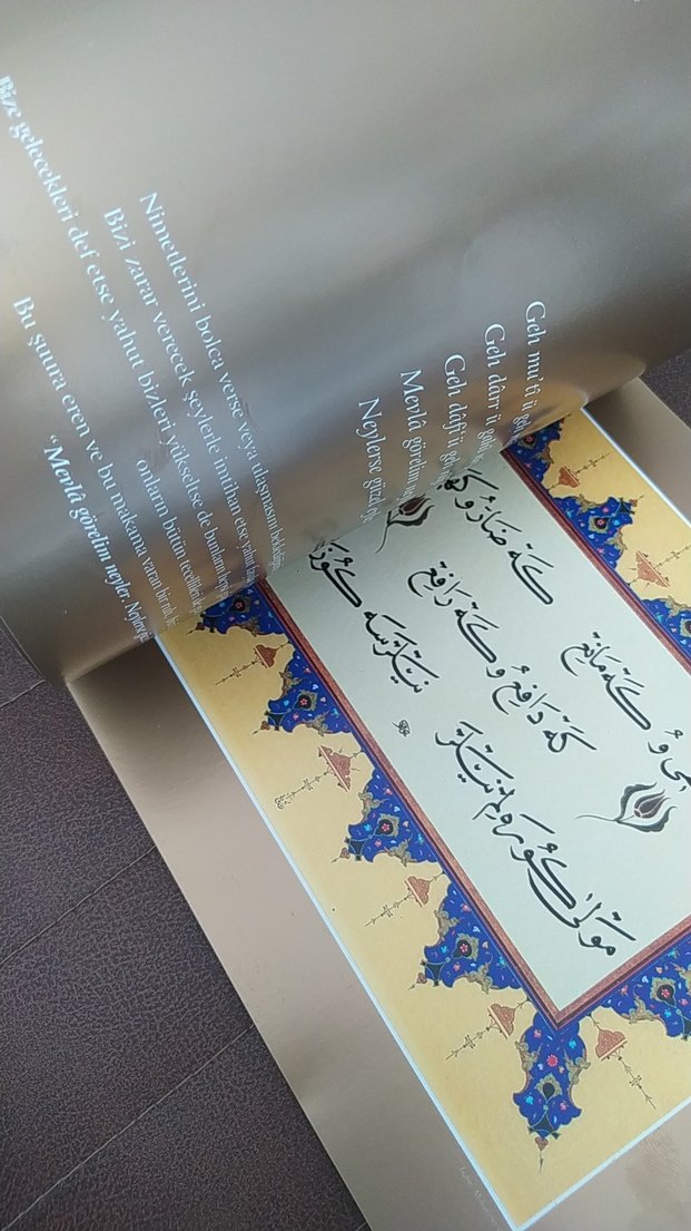 Erzurumlu İbrahim Hakkı hazretleri tefvizname hat şiir - Görsel 5