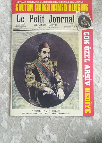Sultan Abdülhamid Albümü - derin tarih dergisi eki