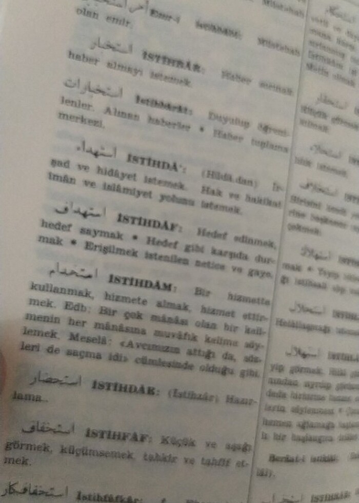 Abdullah yeğin yeni lugat sözlük Osmanlıca  - Görsel 2