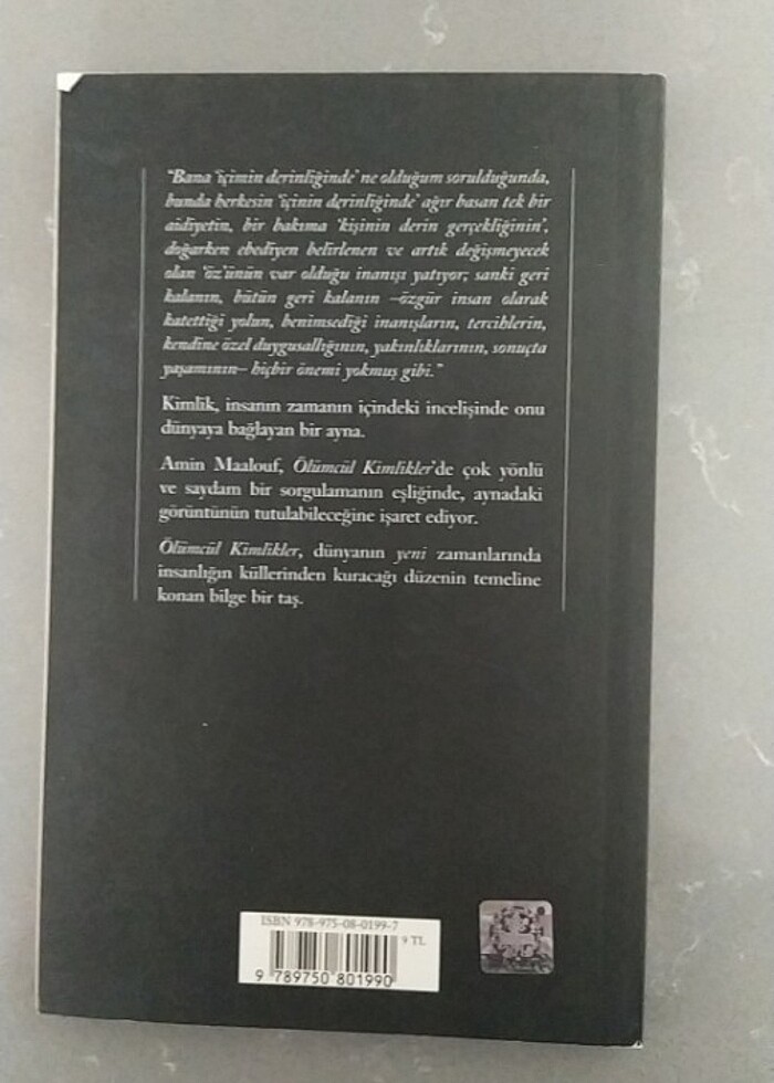 Amin maalouf ölümcül kimlikler deneme - Görsel 2