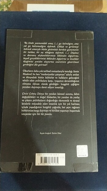  Amin maalouf çivisi çıkmış Dünya