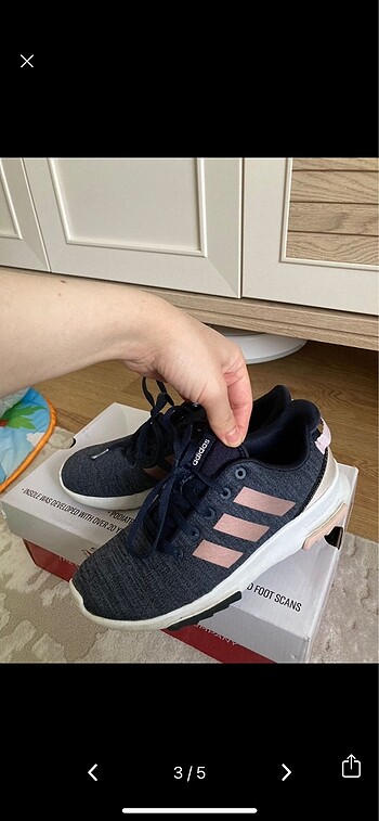 36 Beden adidas spor ayakkabı