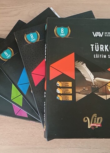 8. Sınıf Vip yayınları soru bankası seti 