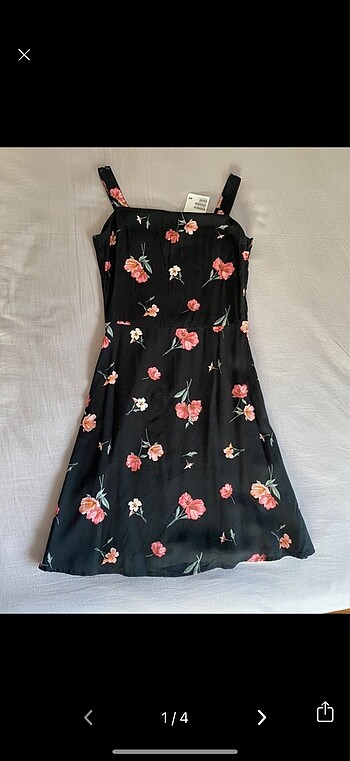 H&M Çiçek Desenli Elbise