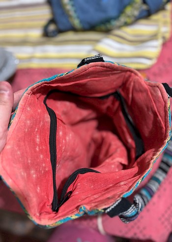 Renkli Bohem Kadın Omuz Çantası - Görsel 2