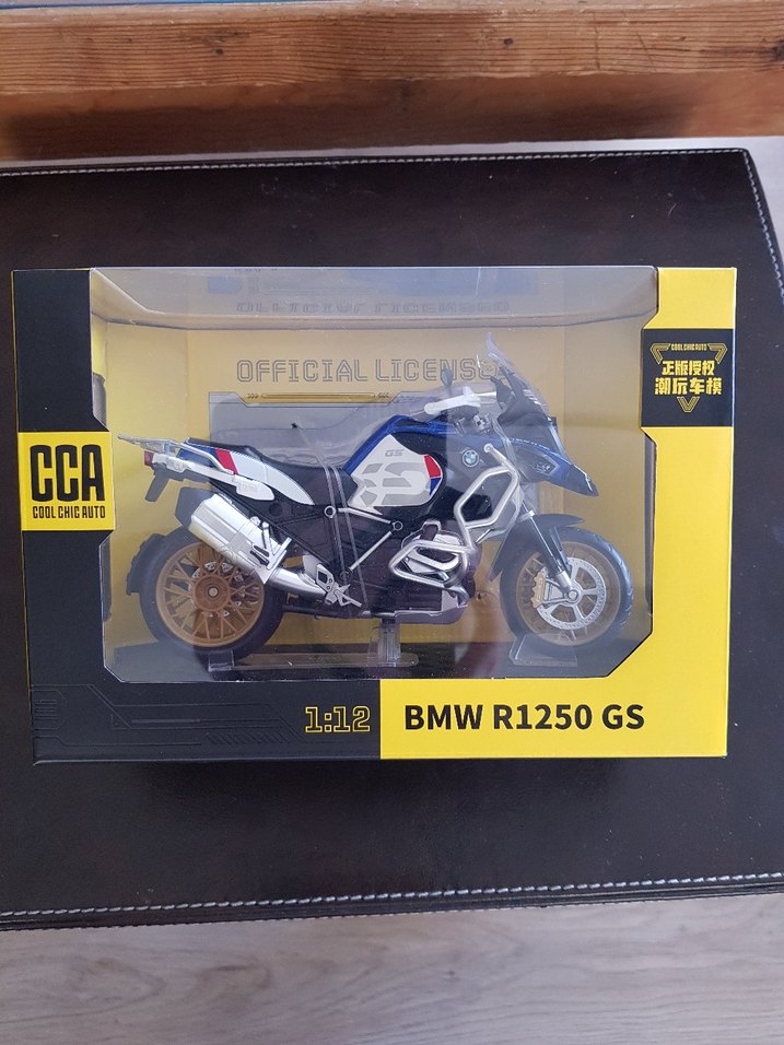 BMW R1250 GS Mavi Oyuncak Motosiklet - Görsel 3