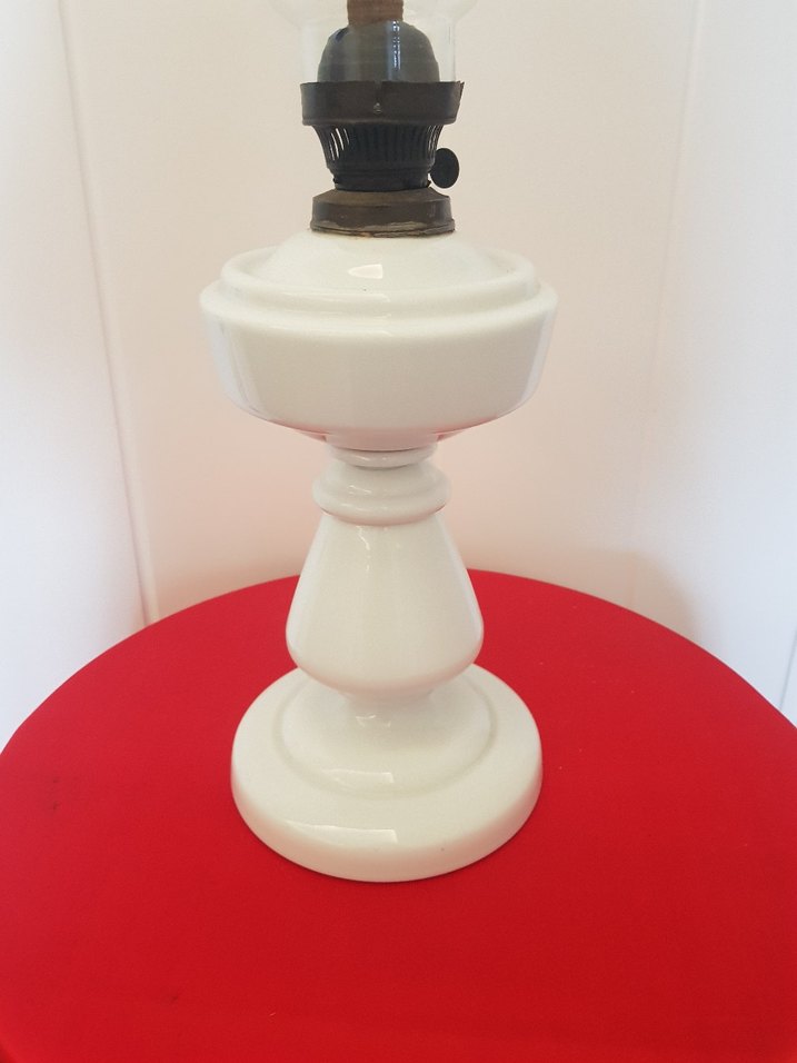 Opalin Beyaz Gaz Lambası - Görsel 3