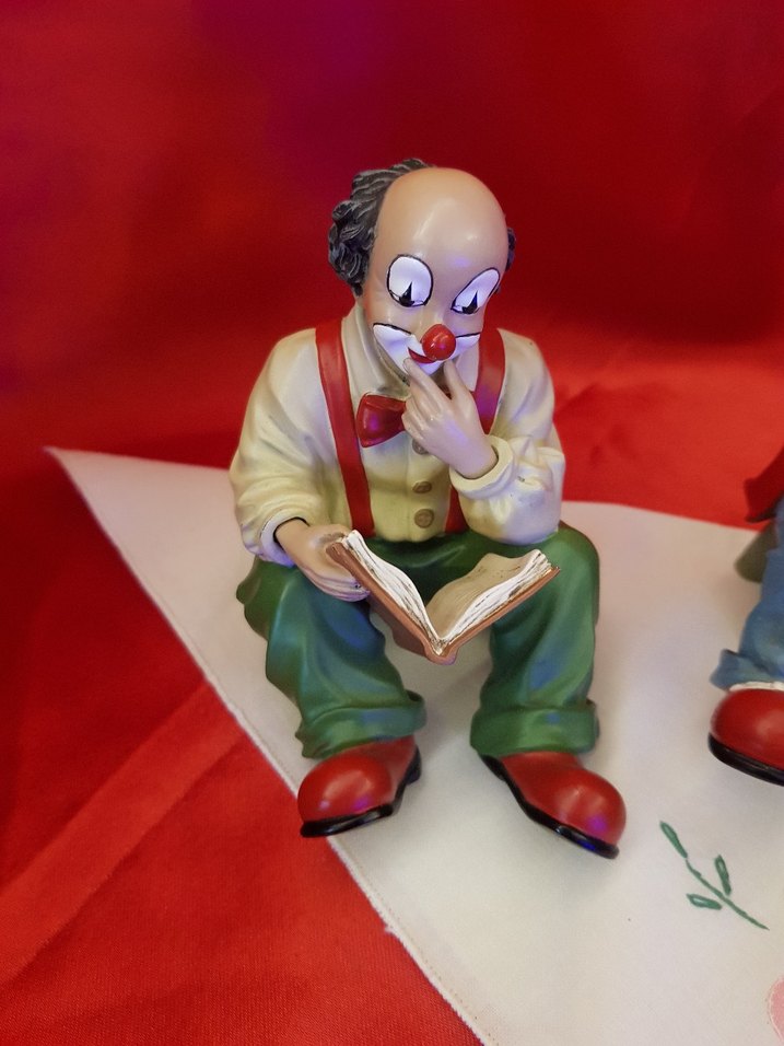 Gilde Renkli Palyaço Figürünü - Görsel 2