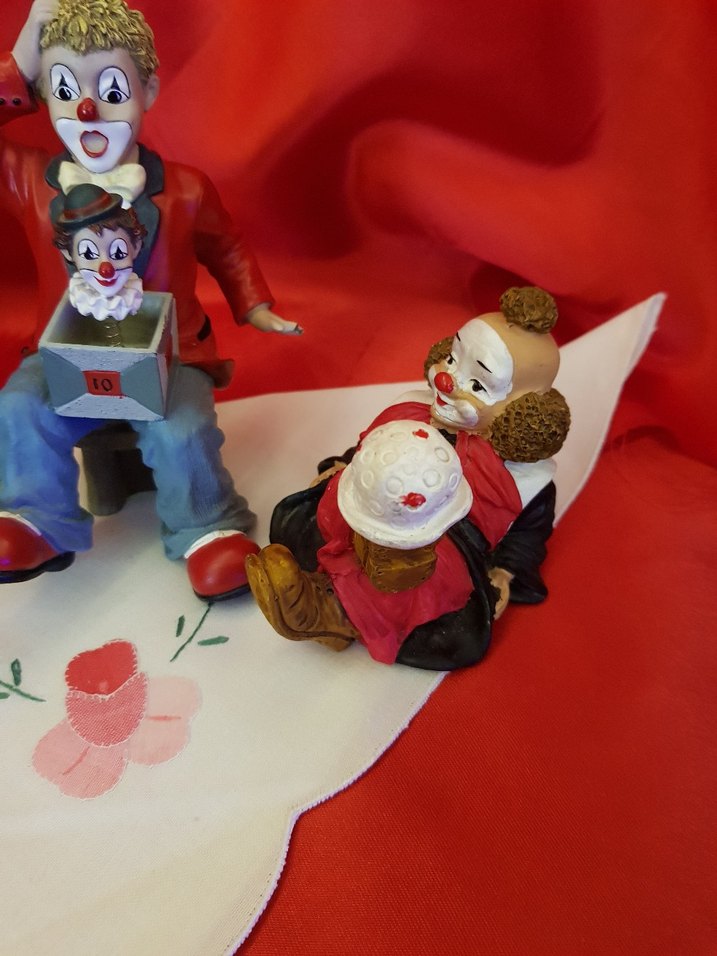 Gilde Renkli Palyaço Figürünü - Görsel 3