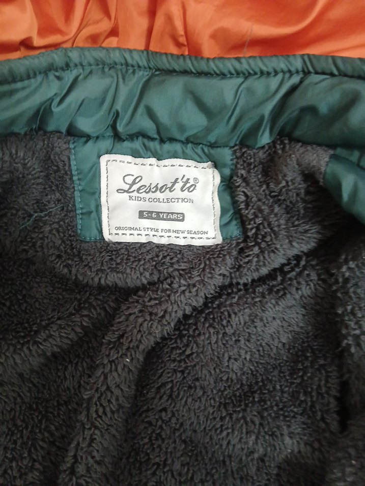 Koyu Yeşil Erkek Çocuk Kapüşonlu Mont - Görsel 4