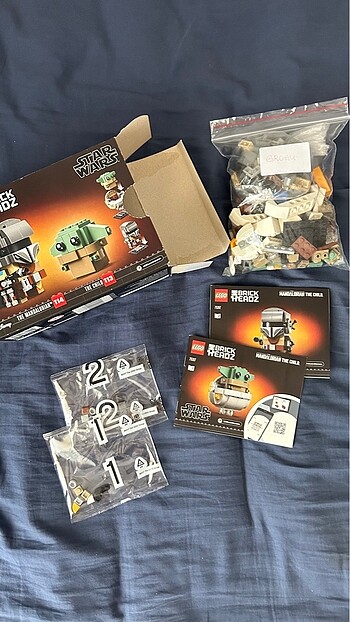 Diğer The mandolarian ve the child Lego