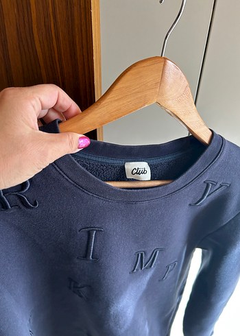 l Beden Siyah Erkek Oversize Sweatshirt