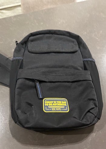 Siyah küçük sırt Çantası Street Wear - Görsel 2