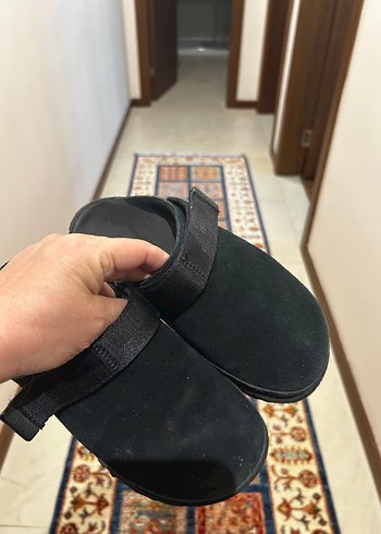 Siyah Platform Topuklu Kadın Terlik - Görsel 5