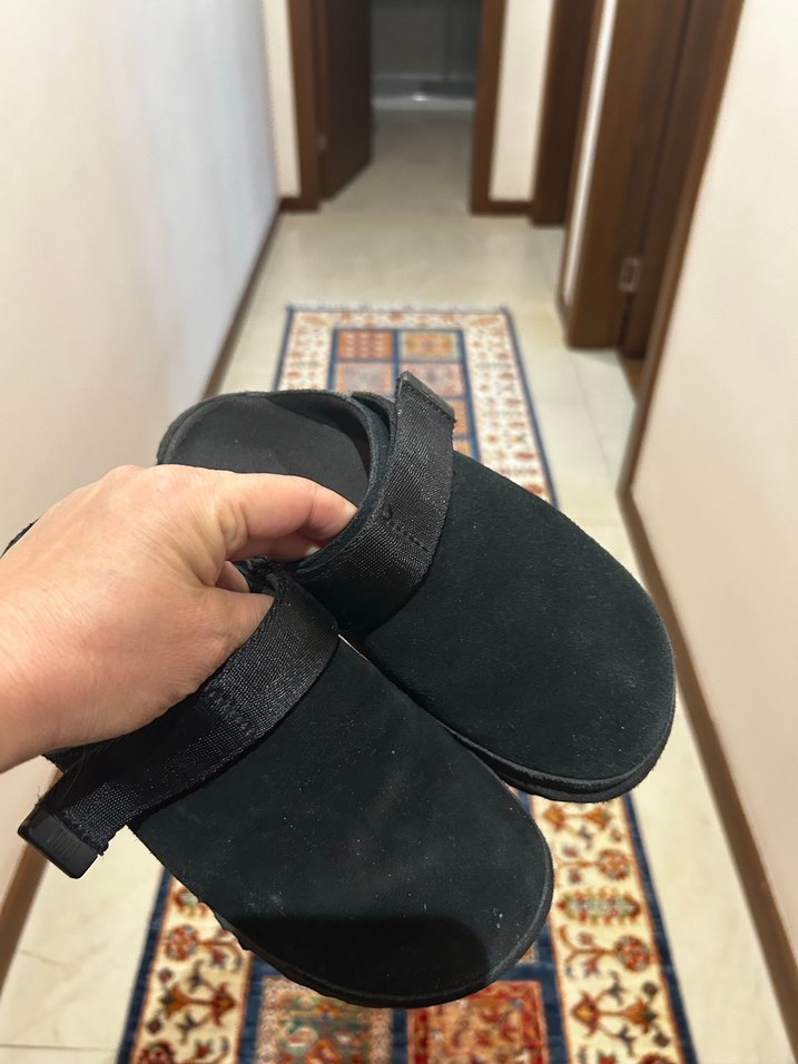 Siyah Platform Topuklu Kadın Terlik - Görsel 5