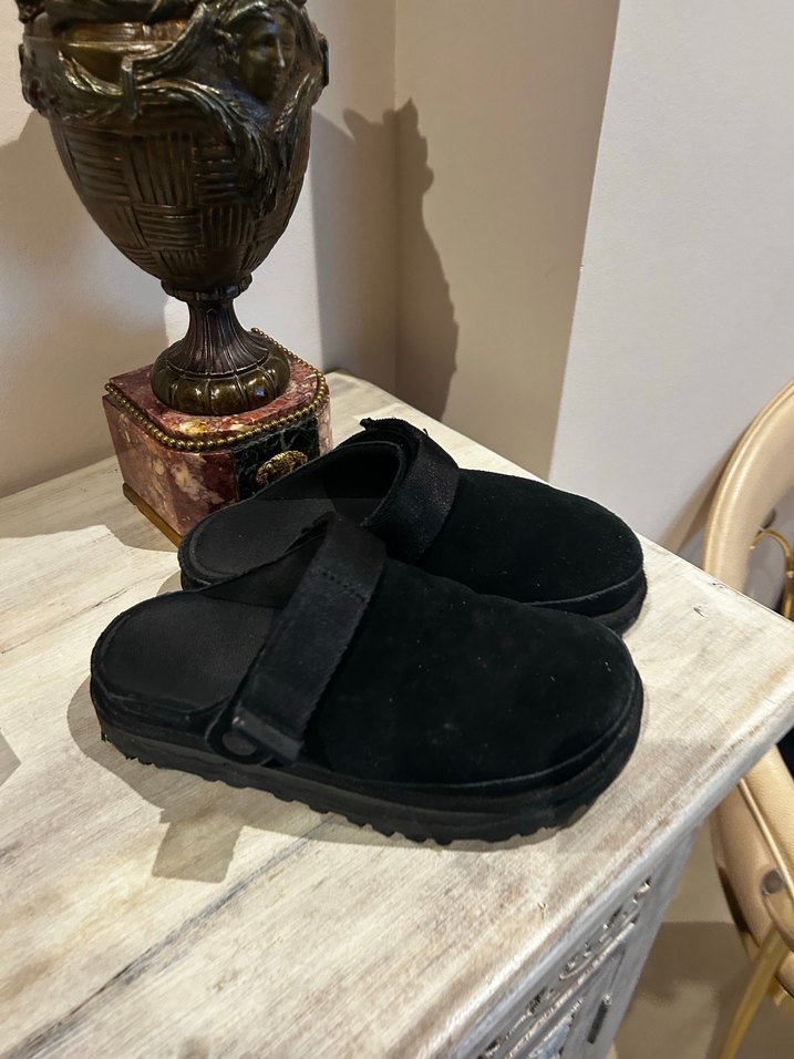 Siyah Platform Topuklu Kadın Terlik - Görsel 2