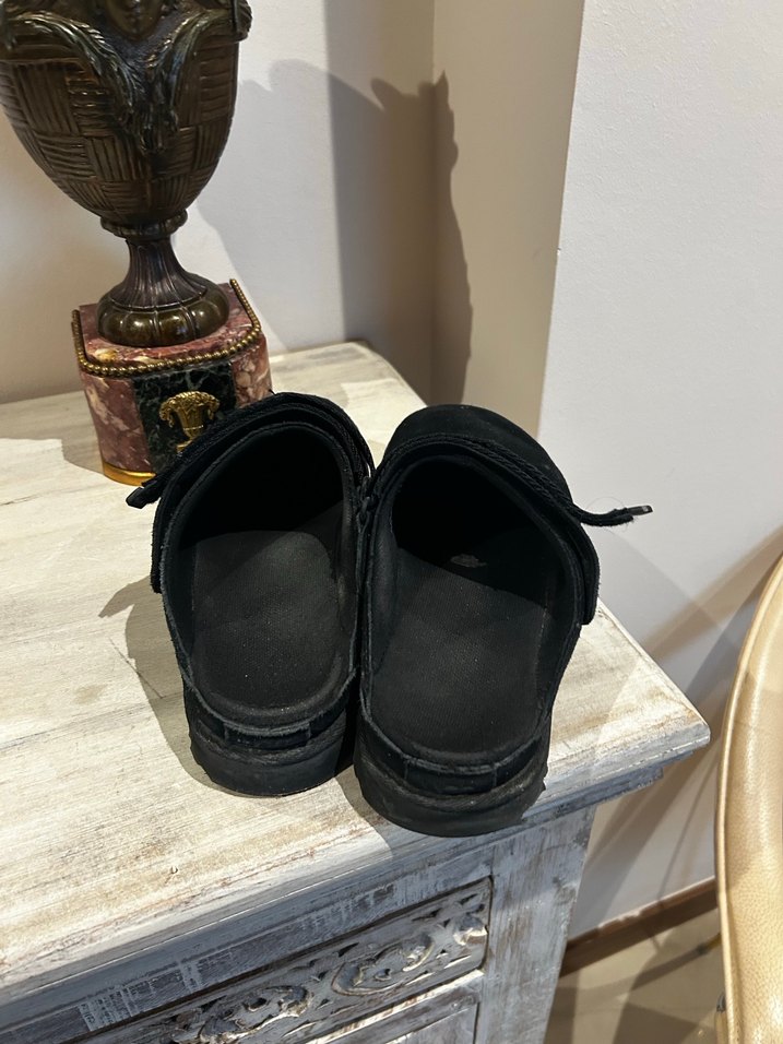 Siyah Platform Topuklu Kadın Terlik - Görsel 3