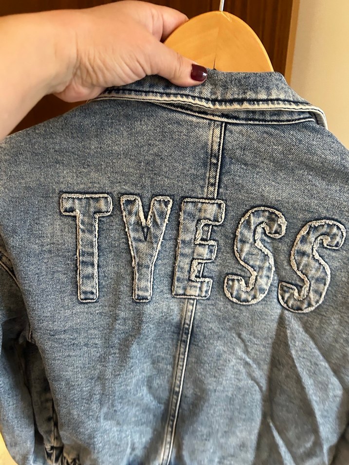 Düğmeli Denim Ceket - Görsel 4