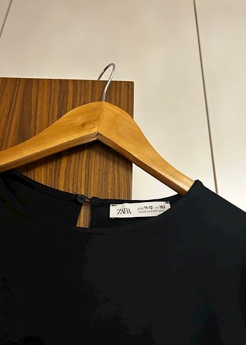 Siyah balon Kollu Elbise - Görsel 5