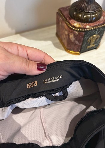 Siyah Mini Saten Etek Kemerli - Görsel 5