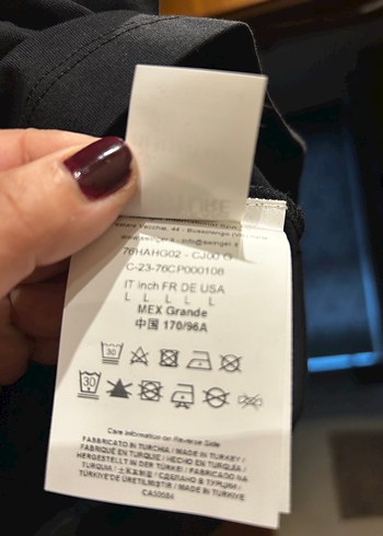 Versace Jeans Couture Siyah Baskılı Tişört - Görsel 6