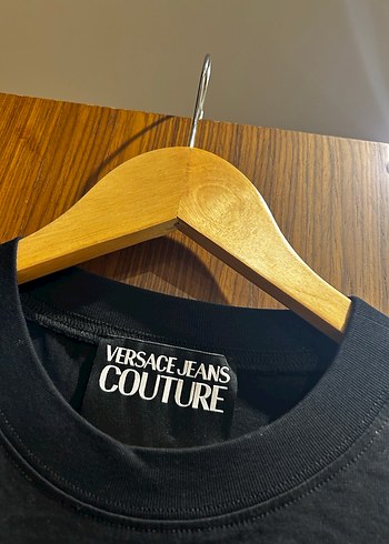 Versace Jeans Couture Siyah Baskılı Tişört - Görsel 4