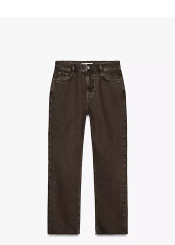 Zara Zara etiketli kahverengi jean