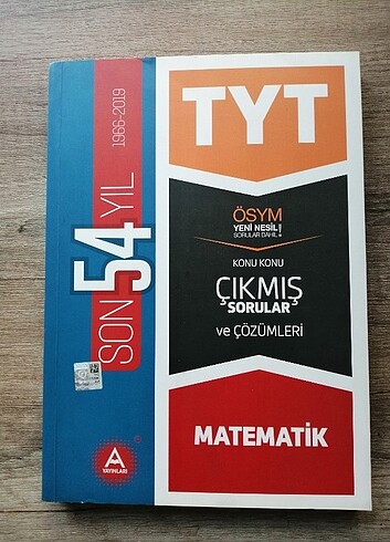 Tyt matematik çıkmış sorular