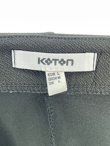 l Beden haki Renk Koton Mini Etek %70 İndirimli.