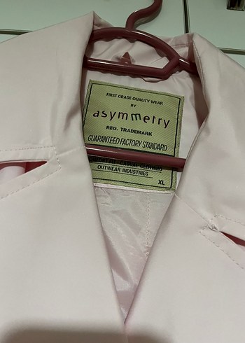 xl Beden pembe Renk Pembe Uzun Kadın Trençkot Düğmeli Normcore