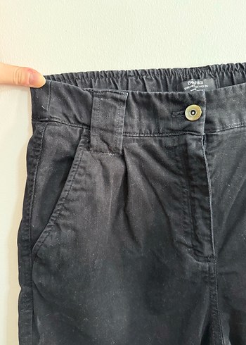 Bershka Kadın Siyah Pantolon - Görsel 3