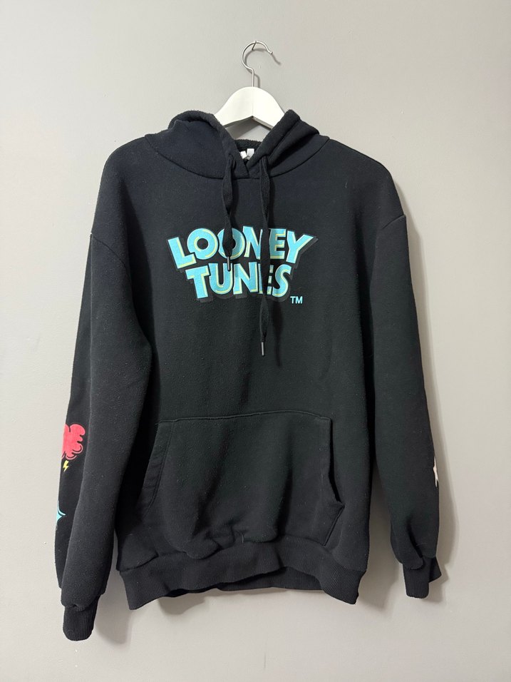 Bugs Bunny Kapüşonlu Baskılı Sweatshirt - Görsel 2