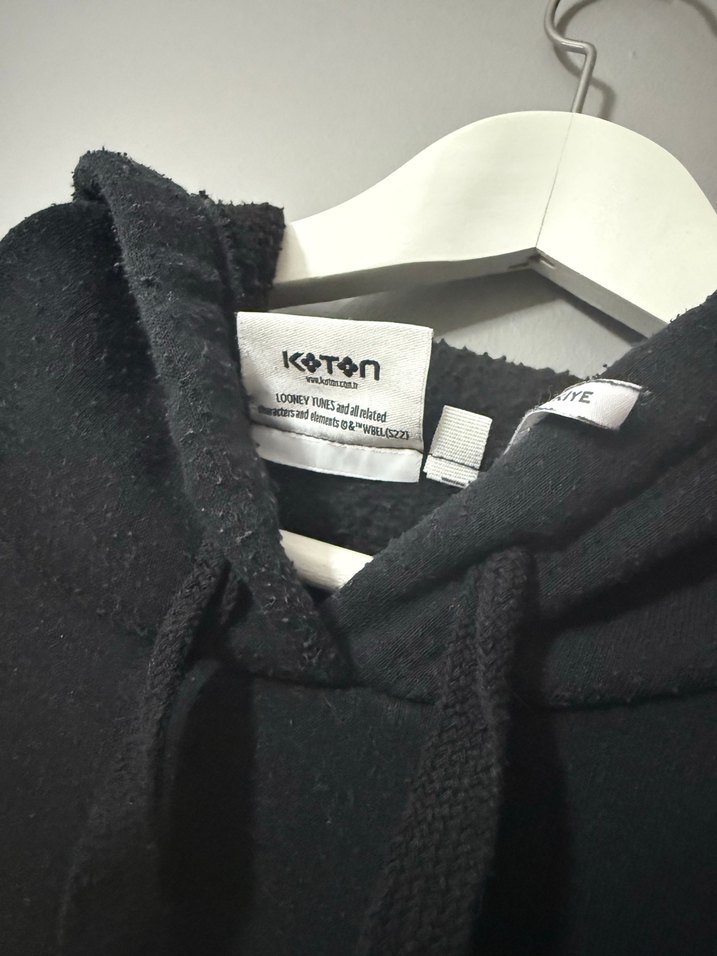 Bugs Bunny Kapüşonlu Baskılı Sweatshirt - Görsel 5