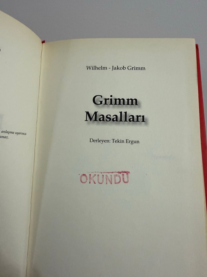 Grimm Masalları - Klasik Hikaye Kitabı - Görsel 3