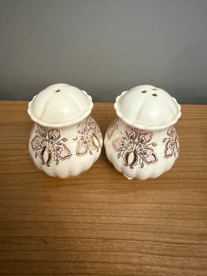 Lucca Beyaz Tuzluk ve Biberlik Seti - Görsel 3