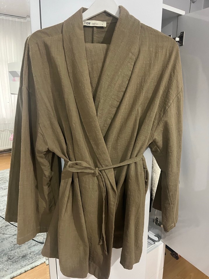 Bohem Tarzı Kahverengi takım - Görsel 2