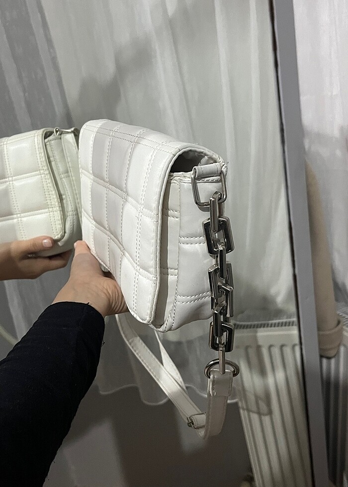 Beyaz çanta - Görsel 3