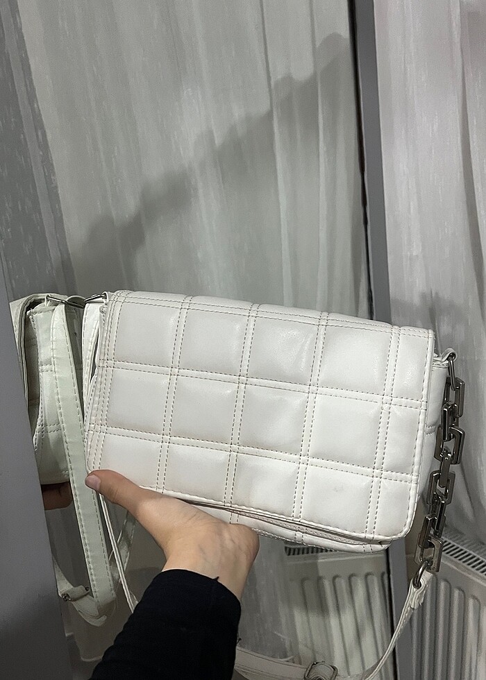 Beyaz çanta - Görsel 4