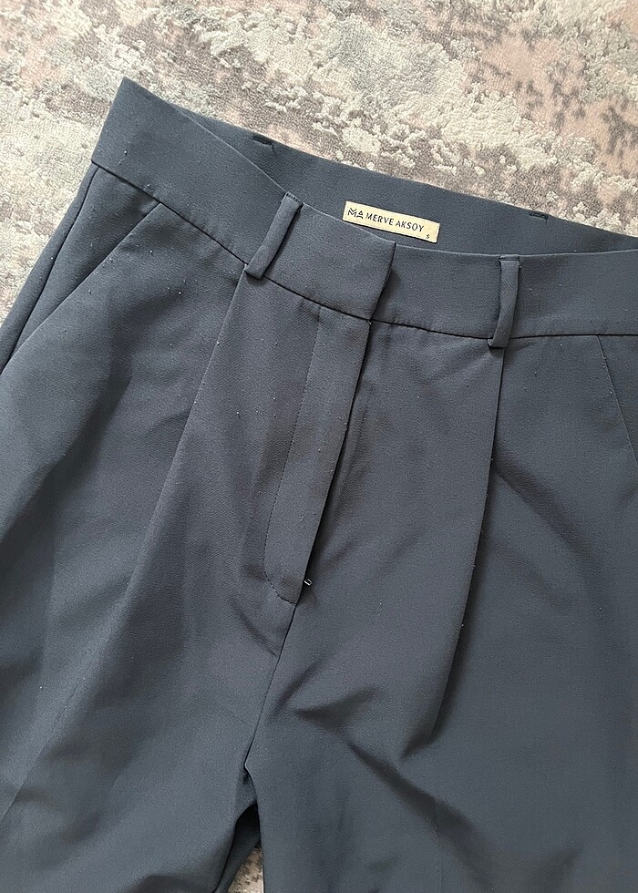 MERVE AKSOY PALAZZO PANTOLON - Görsel 3