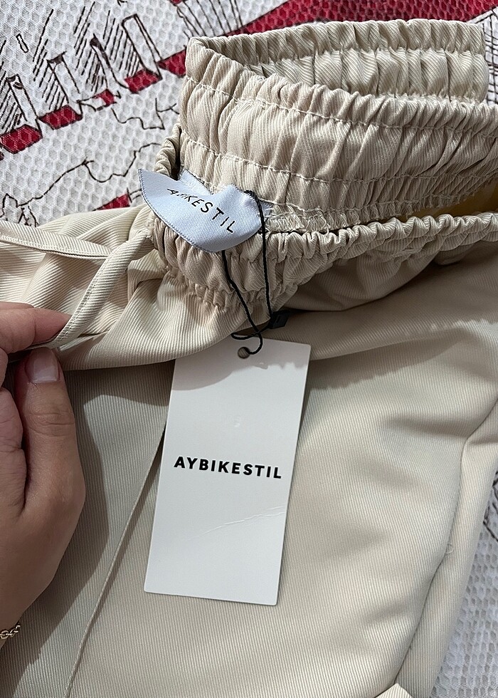 AYBIKESTİL ETİKETLİ HAVUÇ PANTOLON - Görsel 4