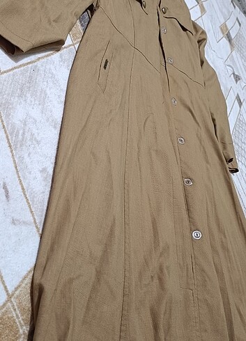 40 Beden camel Renk Pardesü 
